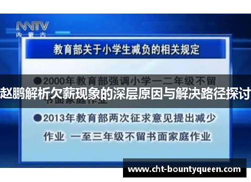 赵鹏解析欠薪现象的深层原因与解决路径探讨